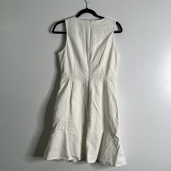 J crew 365 white cotton mini dress size 8 - Picture 6 of 8